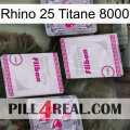 Rhino 25 Titanium 8000 33